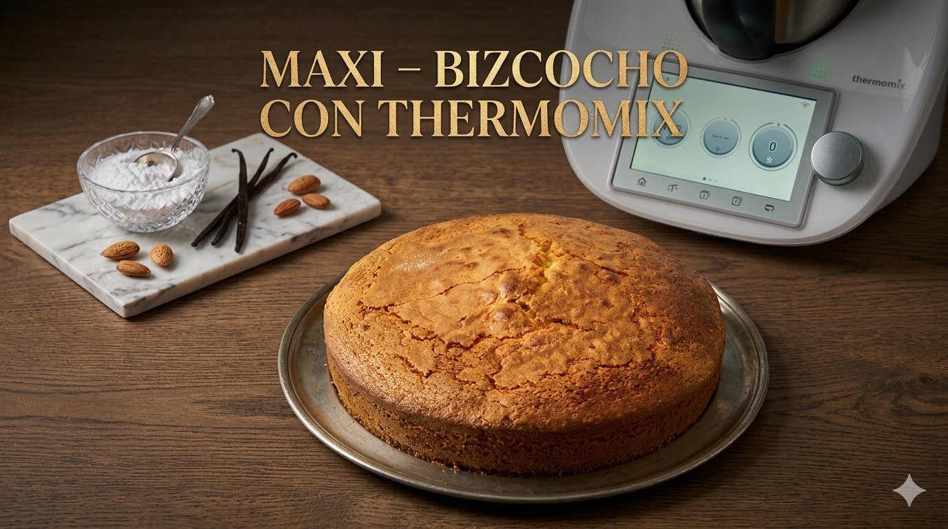 MAXI - BIZCOCHO CON THERMOMIX