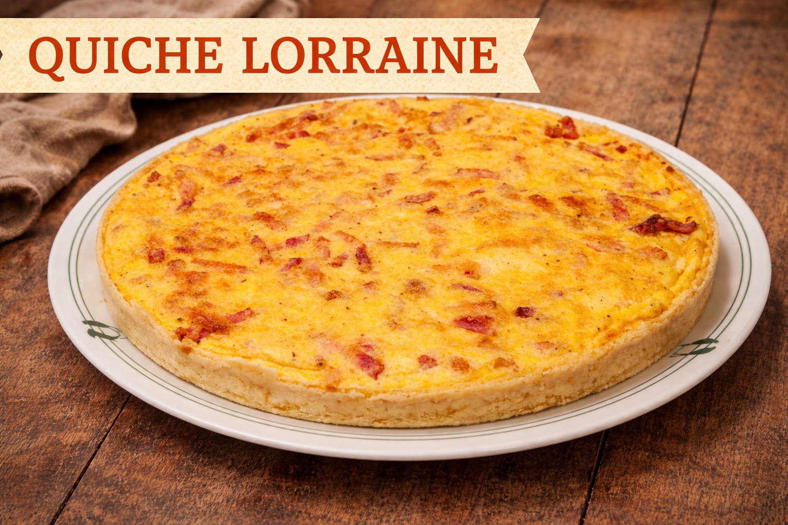 QUICHE LORRAINE