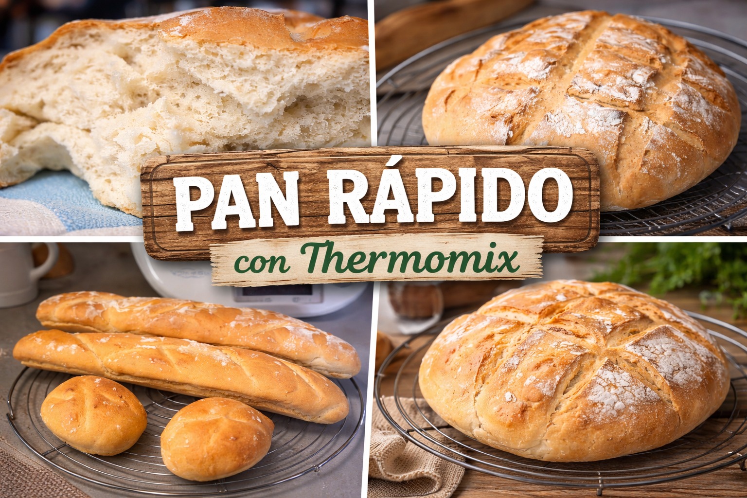 PAN RAPIDO EN THERMOMIX