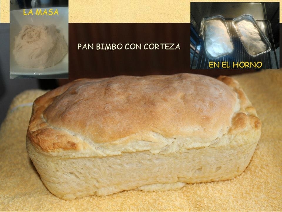 PAN DE MOLDE CON CORTEZA