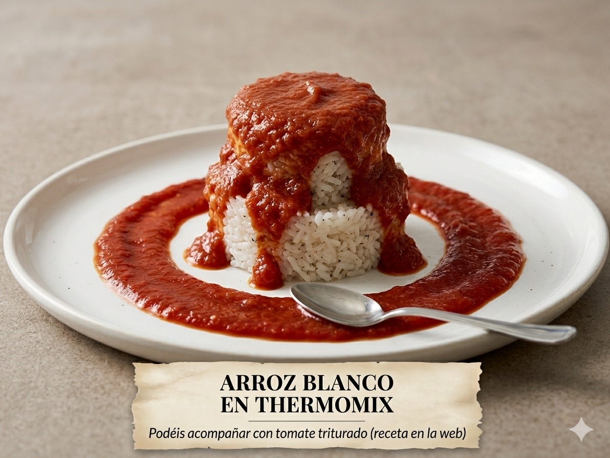 ARROZ BLANCO EN THERMOMIX