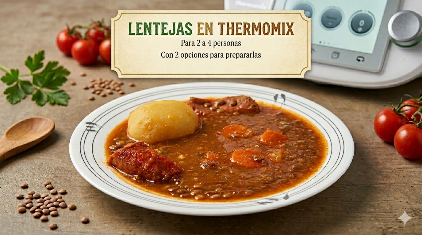 LENTEJAS EN THERMOMIX