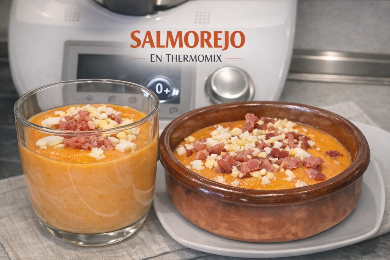 SALMOREJO EN THERMOMIX