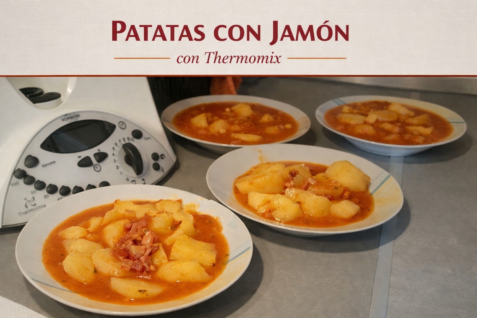PATATAS CON JAMÓN