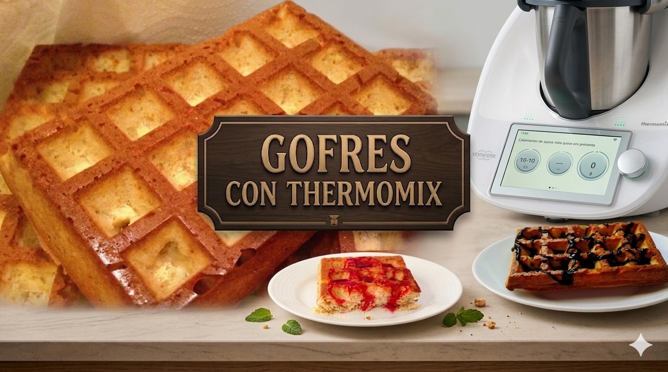 GOFRES CON THERMOMIX
