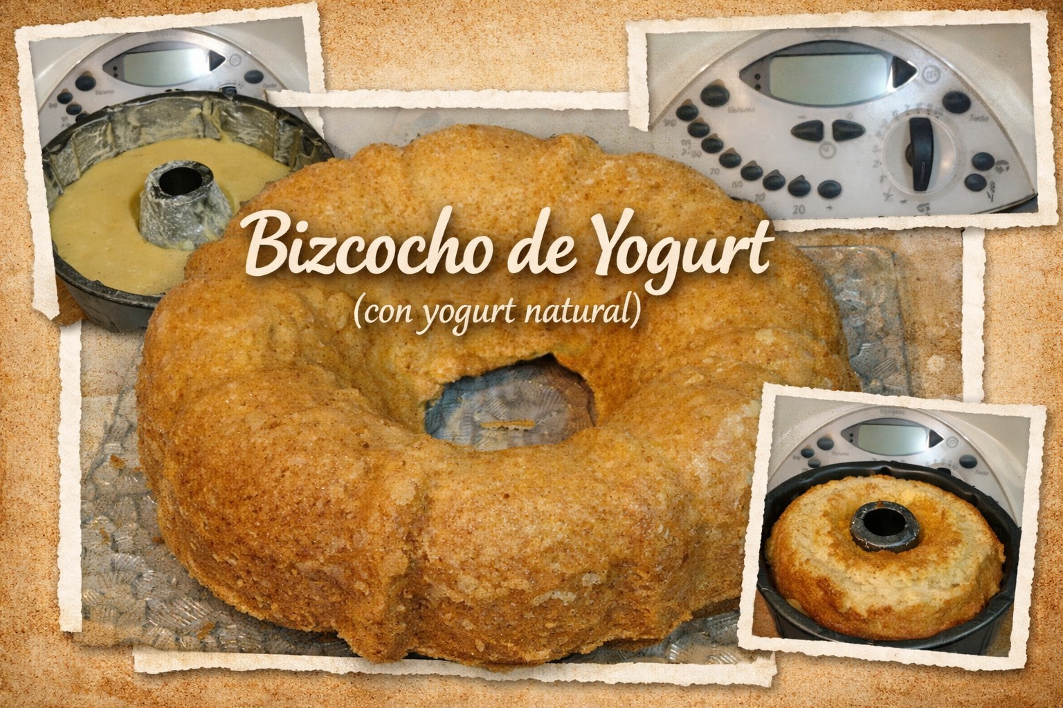 BIZCOCHO DE YOGURT