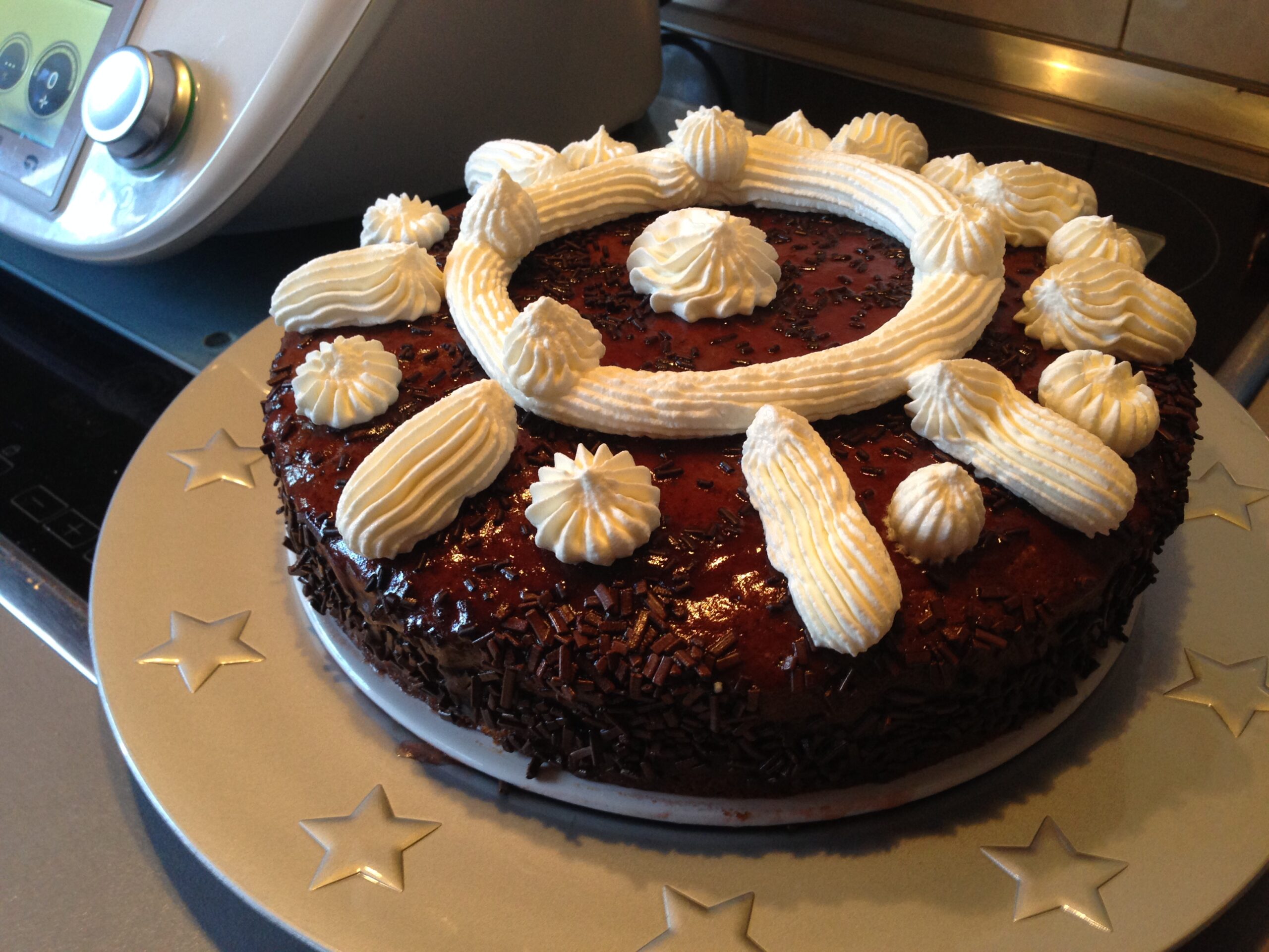 TARTA DE CALABAZA AL CHOCOLATE