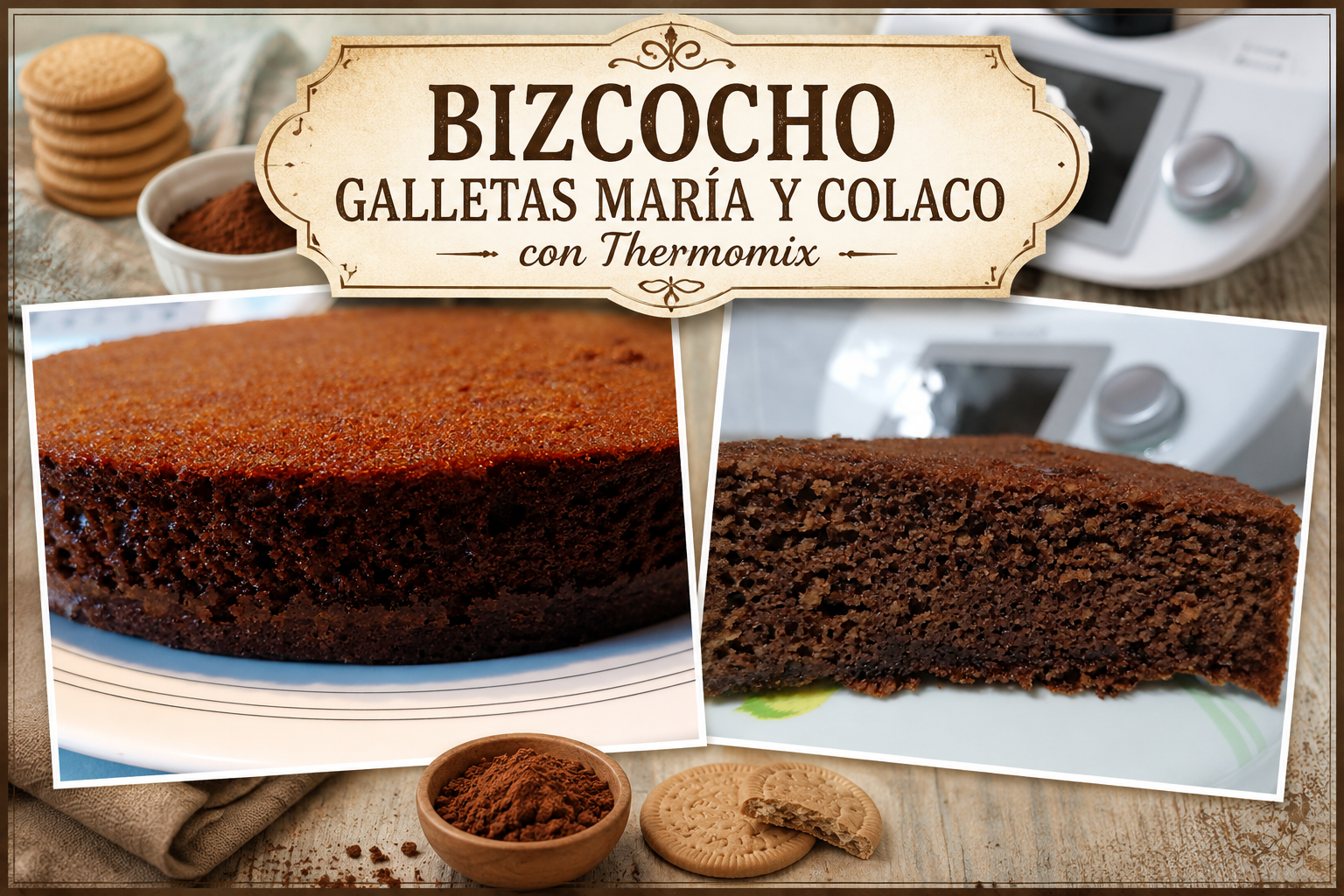 BIZCOCHO GALLETAS MARÍA Y COLACO