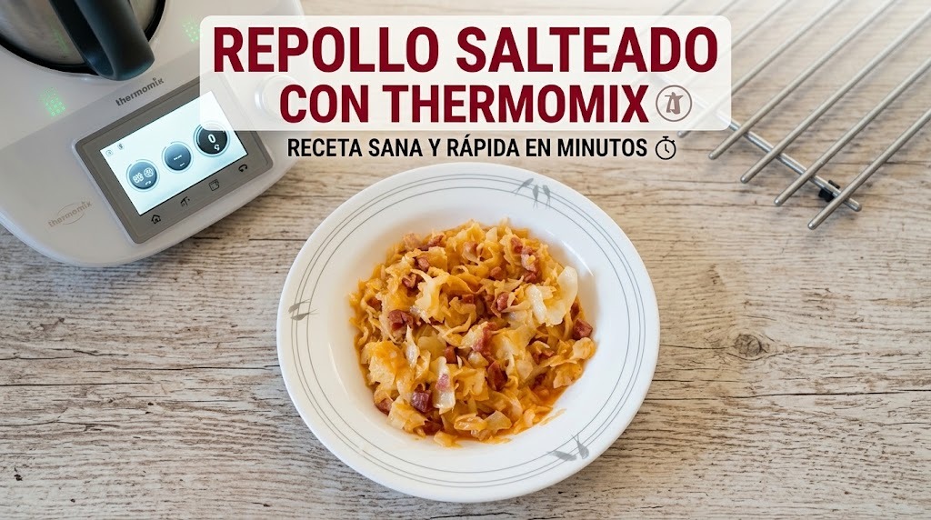 REPOLLO SALTEADO CON THERMOMIX