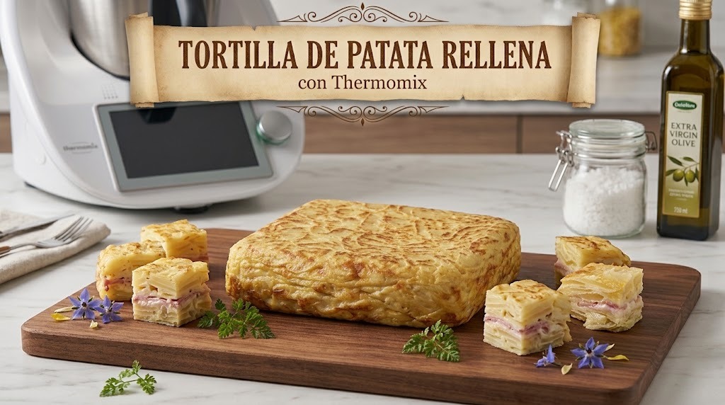 TORTILLA DE PATATA RELLENA