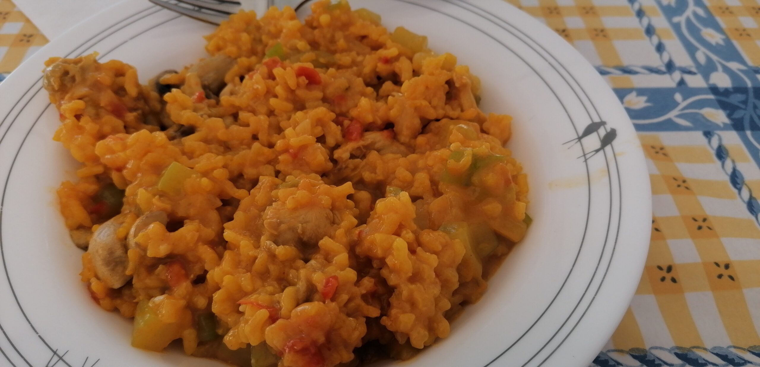 ARROZ CON POLLO Y VERDURAS