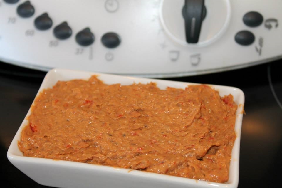 PATÉ DE SARDINAS Y PIMIENTOS CON THERMOMIX