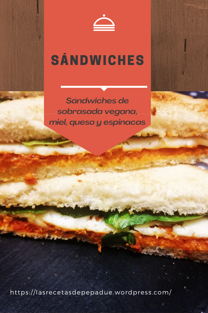 SÁNDWICH DE SOBRASADA VEGANA