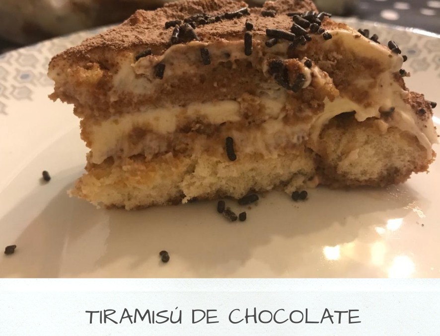 TIRAMISÚ DE CHOCOLATE