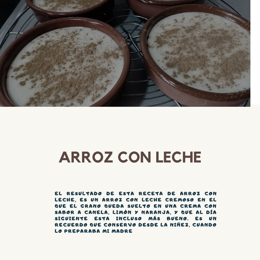 ARROZ CON LECHE – 4 RACIONES