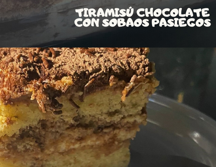 TIRAMISÚ CHOCOLATE CON SOBAOS PASIEGOS