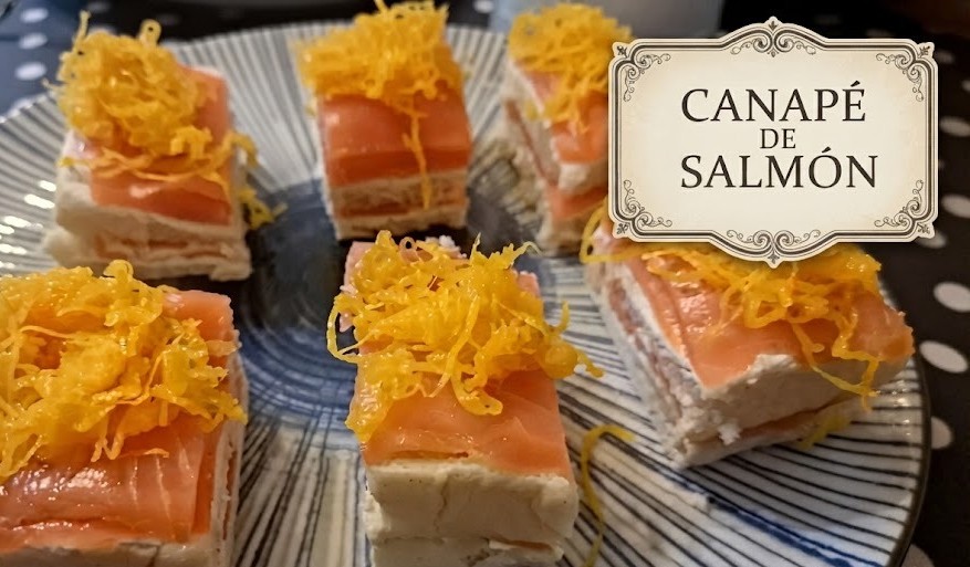 CANAPÉ DE SALMÓN