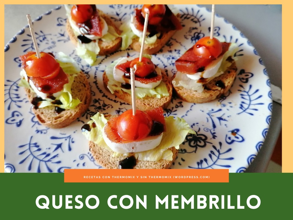 PINCHO QUESO CON MEMBRILLO