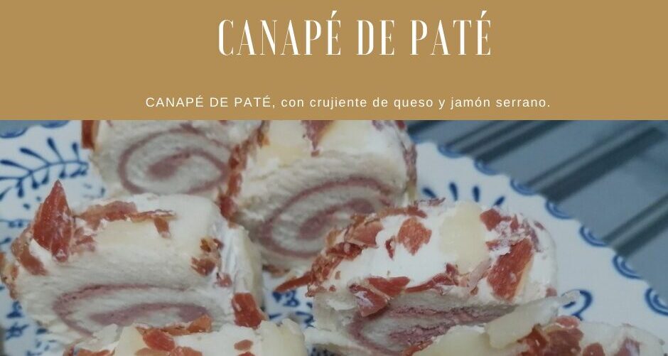 CANAPÉ DE PATÉ DE PATO