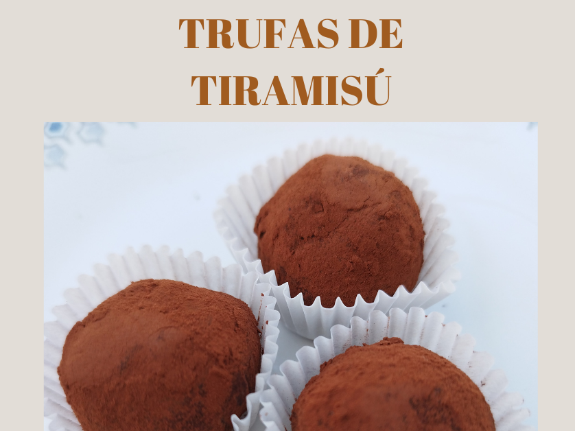 TRUFAS DE TIRAMISÚ