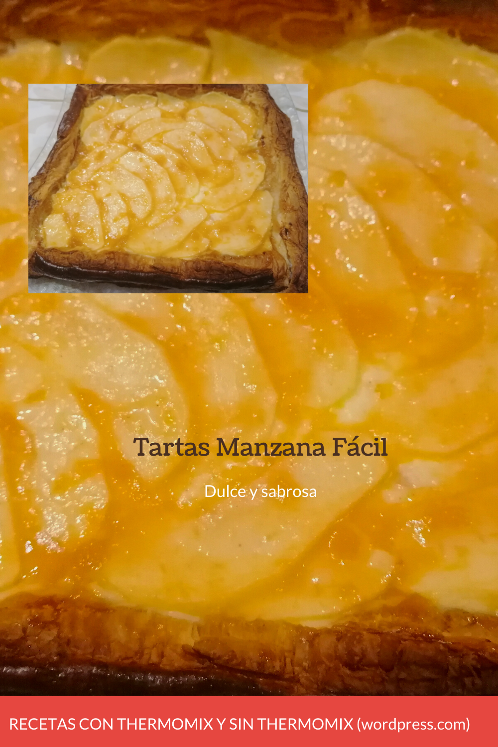 TARTA DE MANZANA FÁCIL