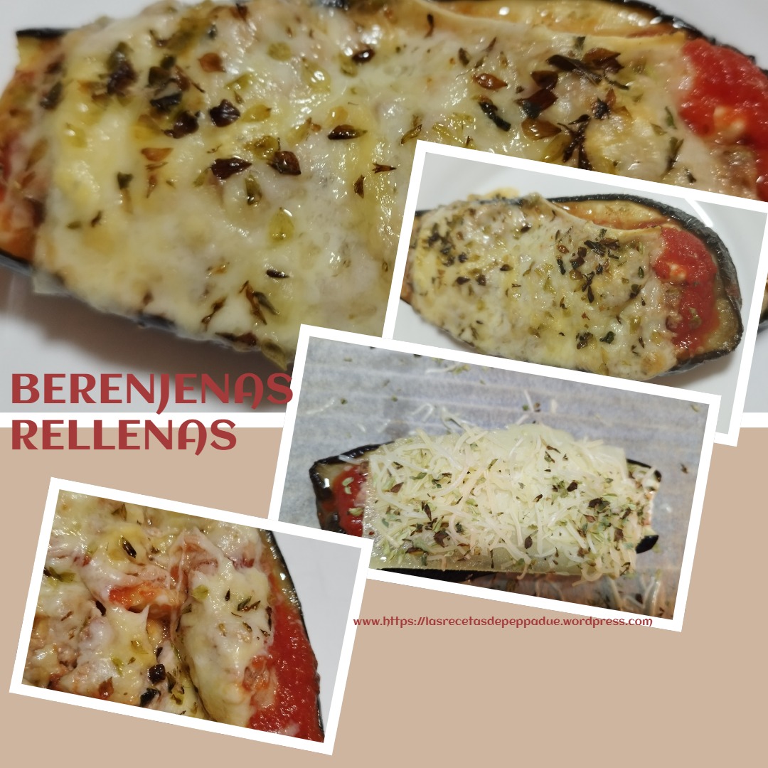 BERENJENAS RELLENAS CON AIRFRYER