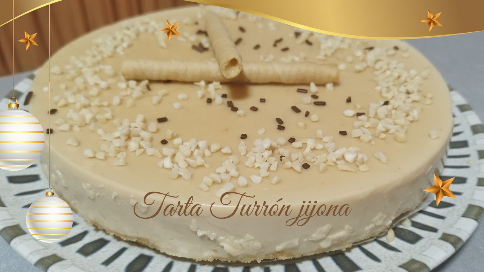 TARTA de TURRON JIJONA - OPCIÓN 3