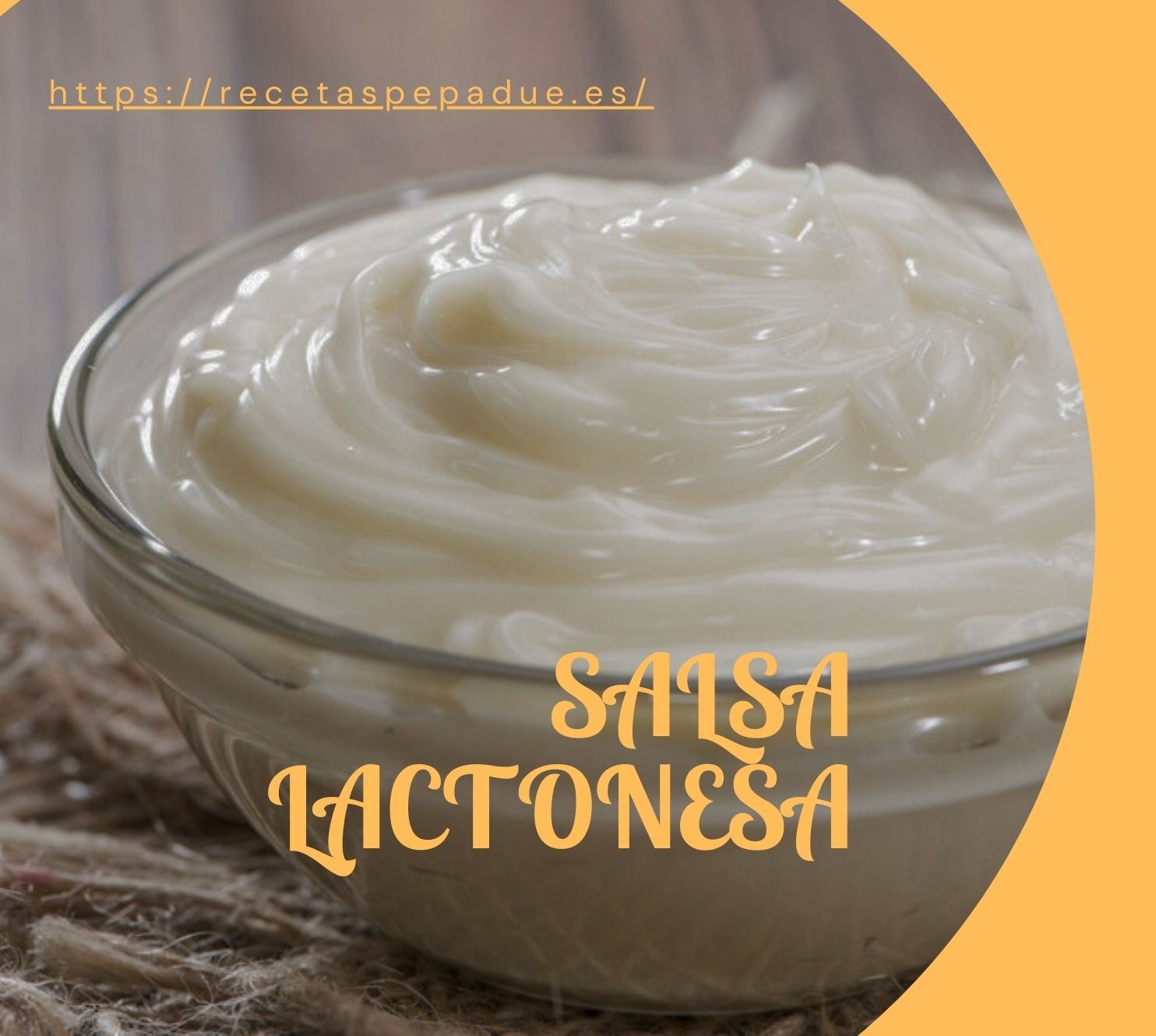 SALSA LACTONESA THERMOMIX