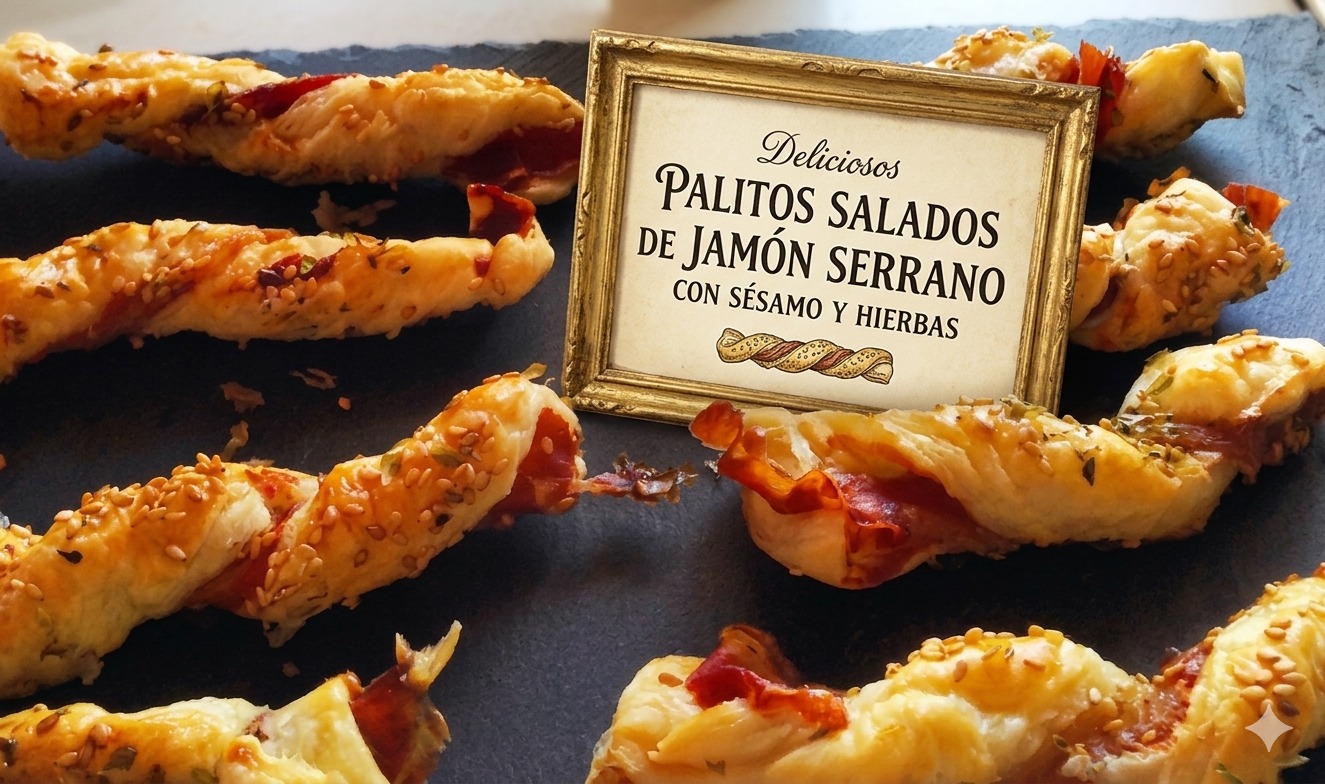 PALITOS SALADOS DE JAMÓN SERRANO