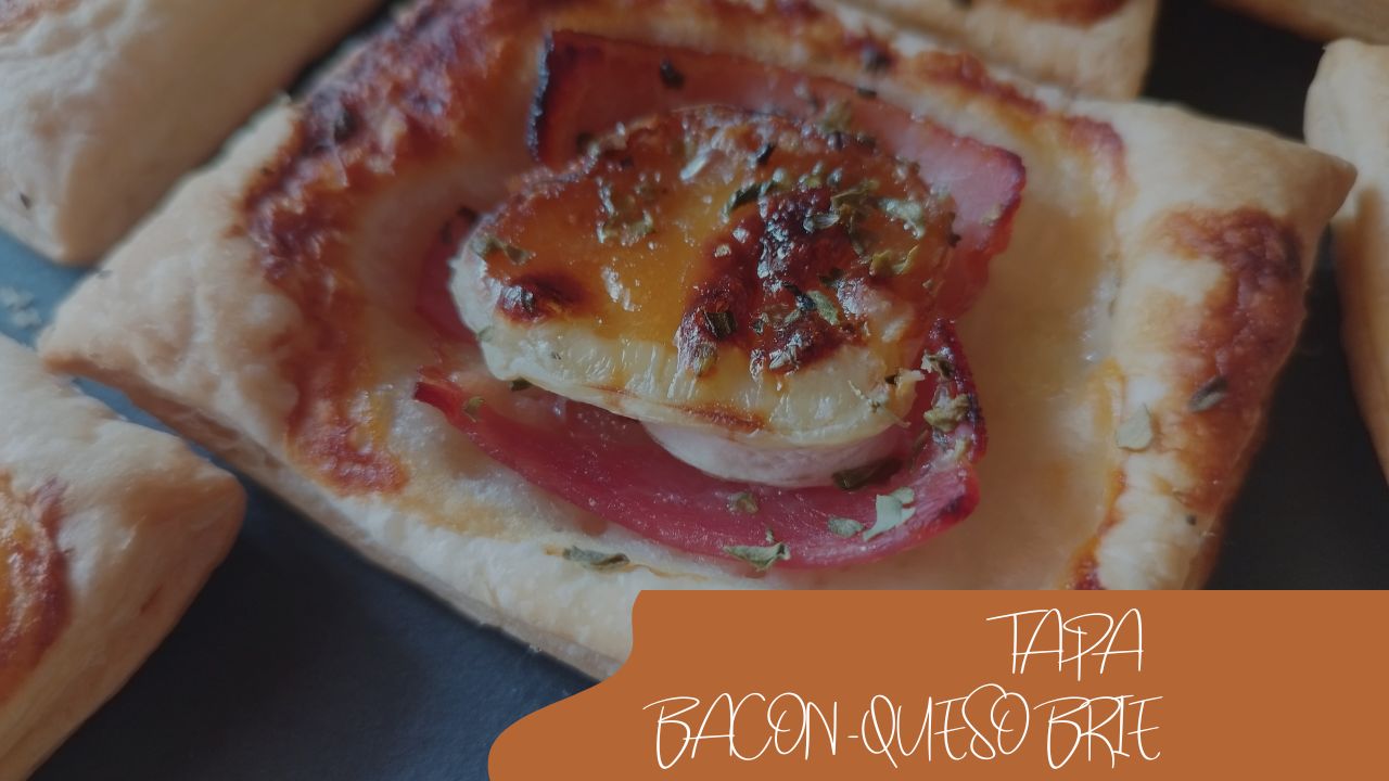 TAPA-BACON Y QUESO BRIE