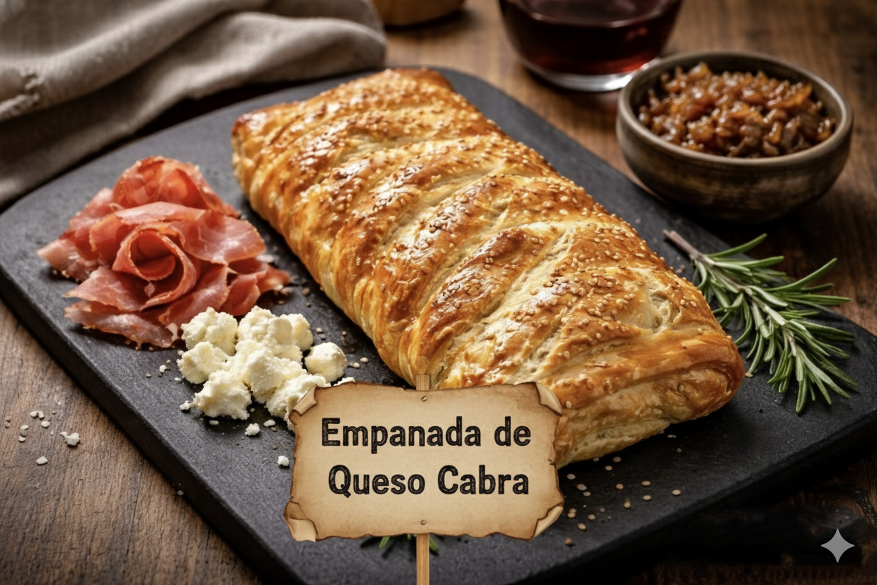 EMPANADA DE QUESO CABRA